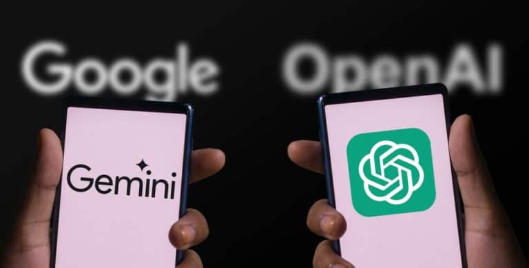 Google Gemini and OpenAI ChatGPT